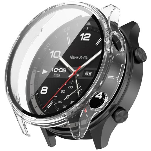 OnePlus Watch 2R PC + Tempered Film Protective Case - 1