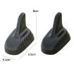 Black Shark Fin Antenna Roof Tail Wing for Car Decoration - 2