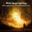 XHP70.2 Diving Flashlight 3000 Lumens IPX8 Waterproof Underwater 80m Yellow - 8