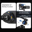 PULUZ Magnetic Quick Release Backpack Strap Clip - Black - 4