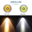 XHP70.2 Diving Flashlight 3000 Lumens IPX8 Waterproof Underwater - 4