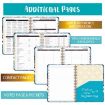 2025 English Coil Calendar Notebook Diary - B10 Cover Color - 3