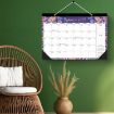English Wall Calendar 18 Months Countdown Watercolor Desk Calendar - 2