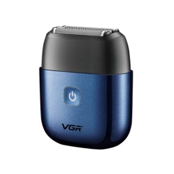 VGR V-340 5W USB Mini Portable Electric Shaver - Blue - 1