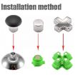 PS5 Gamepad Metal Buttons Set - 20pcs Mushroom Head Magnetic Base Cross Keys - 4