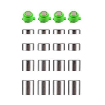 PS4 Gamepad Metal Buttons Set - 20pcs Mushroom Head Magnetic Base Cross Keys - 1