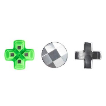 PS4 Cross Key 3pcs/Set Gamepad Metal Buttons Accessory Set - 1