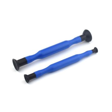 Manual Valve Suction Cup Grinder Auto Repair Tool (Blue) - 2pcs/Set - 1