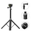 TELESIN 360 Degree Rotation Selfie Stick Tripod for GoPro Hero - Black - 1