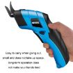 MOYI Electric Scissors Handheld Cloth Paper Box Cutting Tool - 4