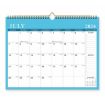 365 Day Countdown Wall Calendar Blue July 2024-Dec 2025 - 1
