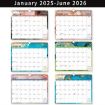 365 Day Countdown Wall Calendar Blue July 2024-Dec 2025 - 3