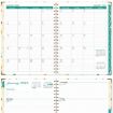 2025 Board Clip A4 English Notebook Coil Diary Planner - Mint Green - 7