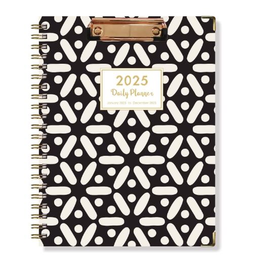 2025 Board Clip A4 English Notebook Coil Diary Planner - 1
