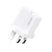 USAMS CC227 20W Fast Charging Charger Set, USB-C to USB-C (UK Plug) - 2