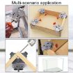 RUITOOL Woodworking Right Angle Fixing Clip - Opening Type - 8