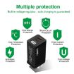Carbon Fiber GaN PD65W Type-C + QC3.0 USB Quick Charger, AU Plug - 2