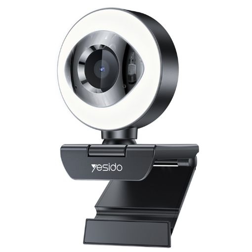 Yesido KM20 2K Zoom 4.0MP HD USB Webcam with Fill Light - 1