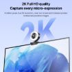 Yesido KM20 2K Zoom 4.0MP HD USB Webcam with Fill Light - 4
