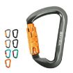 XINDA XD-8128 Outdoor Rock Climbing Carabiner - Automatic-Gray - 2