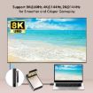 JUNSUNMAY 8K Displayport Adapter Converter - Right Angle - 3