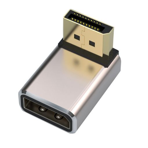 JUNSUNMAY 8K 60Hz Displayport Adapter Converter - Up Angle - 1