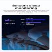 R03 SIZE 8 Smart Ring - Heart Rate/Blood Oxygen/Sleep - Gold - 8