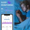 R11M SIZE 10 Smart Ring - Heart Rate/Blood Oxygen/Sleep - Gold - 7