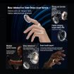 R18 SIZE 9 Smart Ring - Heart Rate/Blood Oxygen/Sleep - Gold - 7