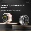 R18 SIZE 9 Smart Ring - Heart Rate/Blood Oxygen/Sleep - Black - 5