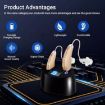 Z-128 Mini Invisible Rechargeable Digital Hearing Aid (Skin Color) - 3