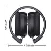 F4 Digital Display FM Radio Headphone - Battery Version - 2