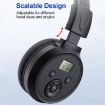 F4 Digital Display FM Radio Headphone - Battery Version - 7