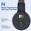 F4 Digital Display FM Radio Headphone - Charging Version - 4
