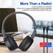 F4 Digital Display FM Radio Headphone - Charging Version - 9