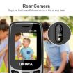 UNIWA E1805 1.77" SC6531E Dual SIM GSM Bluetooth Torch FM MP3 MP4 Blue - 7