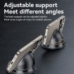 Yesido C268 Car Dashboard Phone Holder - 360 Degree Rotating Base (Black) - 7