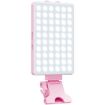 Portable Selfie Live Streaming LED Fill Light (Pink) - 1