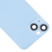 iPhone 14 Plus Glass Battery Back Cover with Flash Bracket - Blue - 4