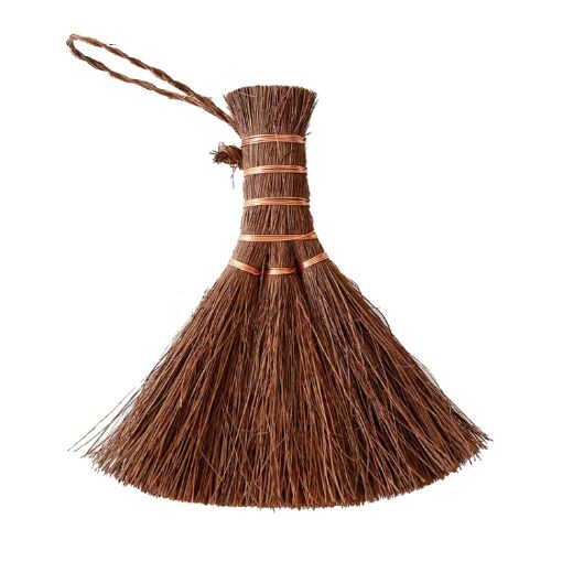 Palm Fiber Tea Ceremony Brush 14cm Right Angle - 1