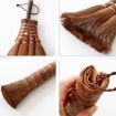 Palm Fiber Tea Ceremony Brush 14cm Right Angle - 5