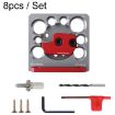 RUITOOL 8pcs Adjustable Drill Rounders Woodworking DIY Tools - 1