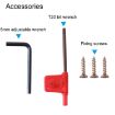 RUITOOL 8pcs Adjustable Drill Rounders Woodworking DIY Tools - 6
