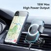 USAMS CD230 15W Wireless Charging Car Phone Holder with Suction Cup - 5
