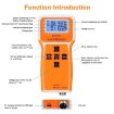 High-Precision Battery Voltage Internal Resistance Tester - Host+Probe+Clip+Clamp - 4