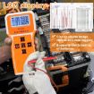 High-Precision Battery Voltage Internal Resistance Tester - Host+Probe+Clip+Clamp - 7