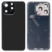iPhone 15 Pro Max Glass Battery Back Cover + Wireless Charging Module (Black) - 1