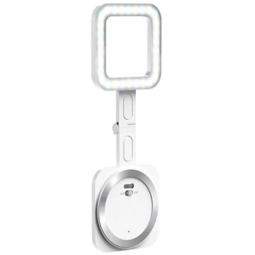 V18 Portable Skin Beauty LED Fill Light Selfie Lamp (White) - 1