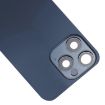 iPhone 15 Pro Glass Battery Back Cover with Flash Bracket + Wireless Charging Module (Blue) - 4