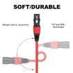 6 Color/Set XLR 3pin Male to Female Audio Cable, 1.8m Length - 3